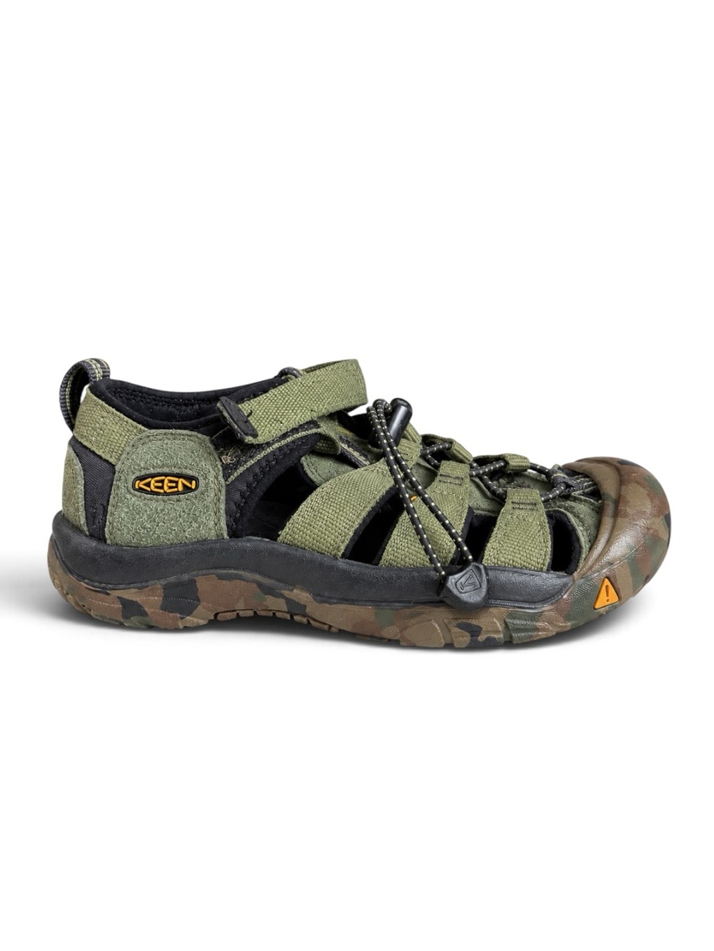 KEEN Kids Newport H2 Camo Water Sandals Boys Size 3
